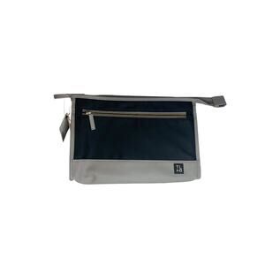 Tough Love + Carry Mens Black Gray Toiletry Grooming Bag New Travel